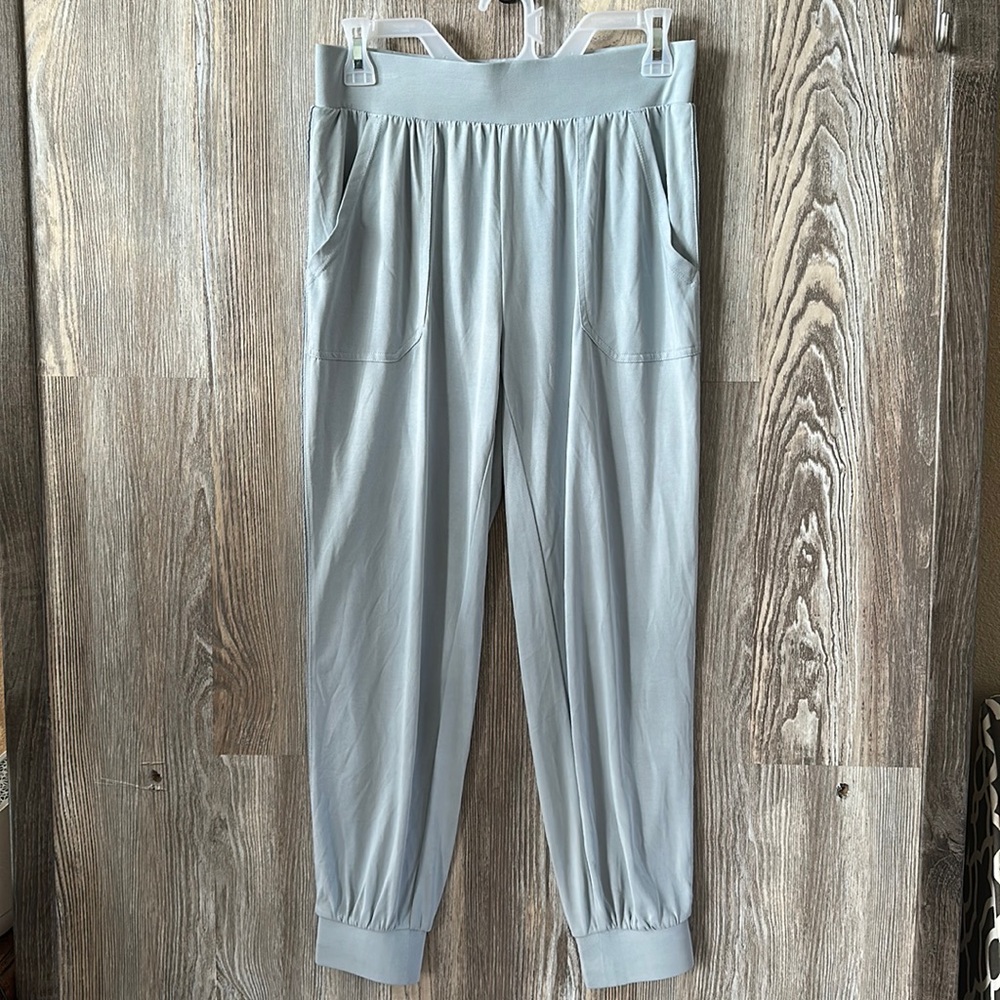 G by Giuliana baby blue joggers with detail down the side, SP